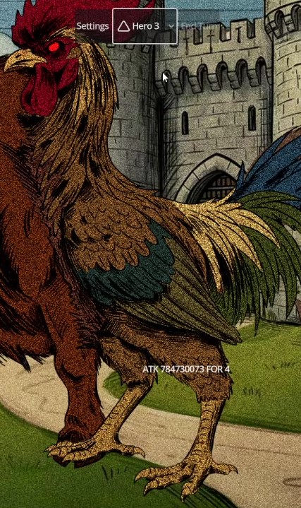 Cowmera Rooster Attack Specific Hero